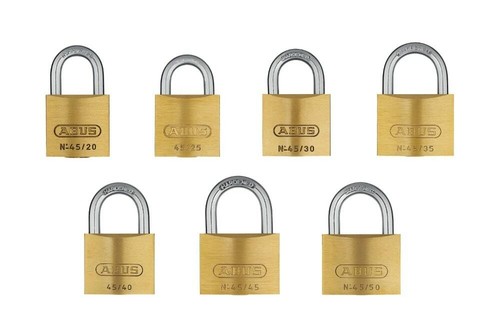 Abus lucchetto ottone 45 - in,