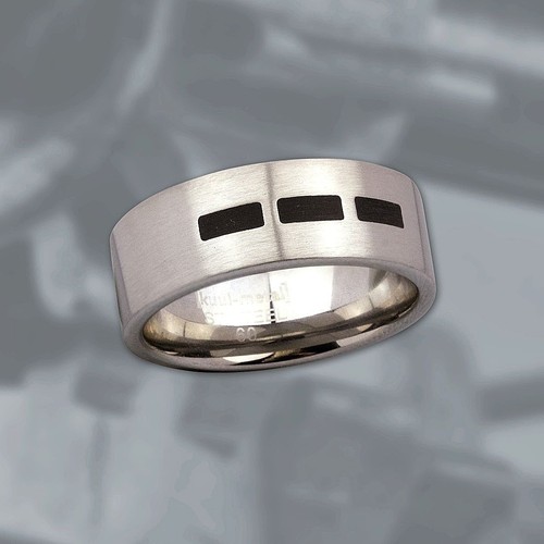 Anello uomo acciaio inox - acciaio,