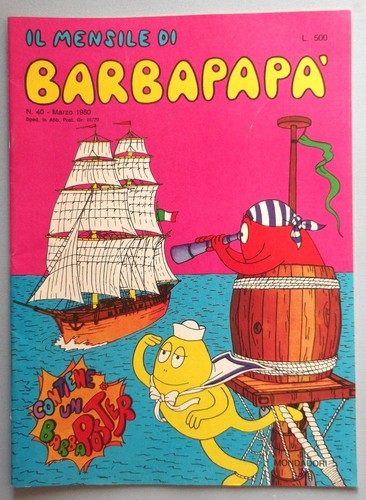 Mensile barbapapa 1980 - mensile,