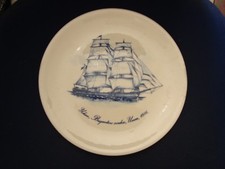 PIATTI IN CERAMICA con VELIERI