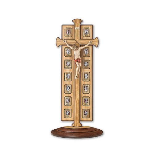 Via crucis legno ulivo - via,