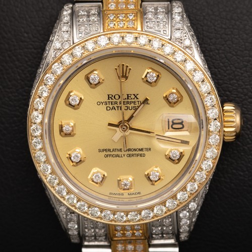 Rolex datejust 26mm iced - datejust, out