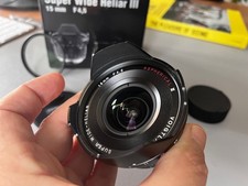 Voigtlander 15 mm f 4.5 Super Wide Heliar III VM