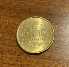 Moneta Di 50 Cent Città Del Vaticano 2021