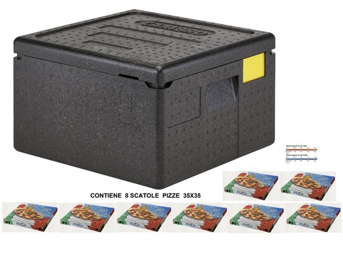 Box pizza trasporto termico - ,