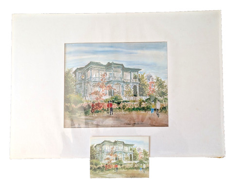 Dipinto originale hassam - dipinto, jk