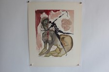 SALVADOR DALI Litografia La