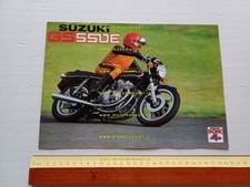 Suzuki 550 1980 - 550, depliant