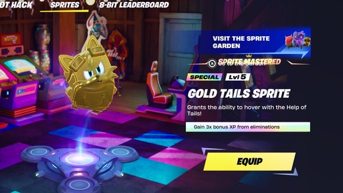 Gold tails sprite livello - tails,