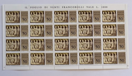 Vaticano 1977 serie musei - vaticano,