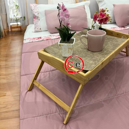 Vassoio bamboo con supporto - bamboo,