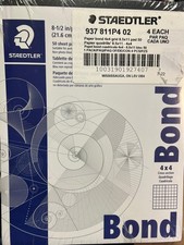 Lot of 4 - Staedtler Bond
