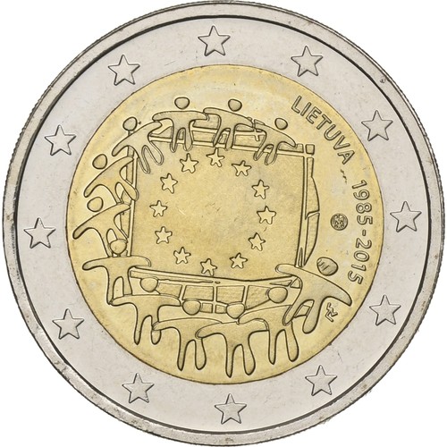 1251867 lituania 2 euro - lituania,,