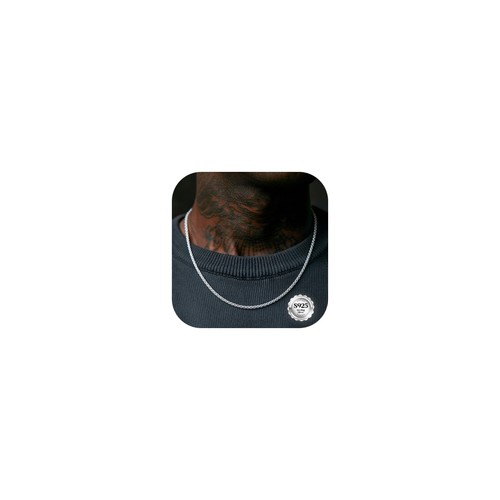 Collana uomo argento - collana,