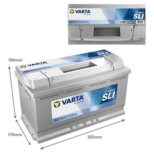 Batteria auto 95ah varta - batteria,
