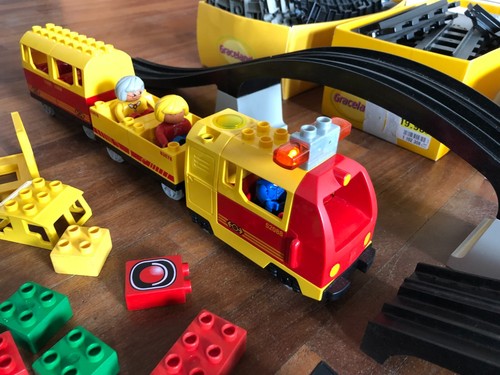Grande lotto lego - grande, treno