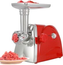 Tritacarne elettrico rosso