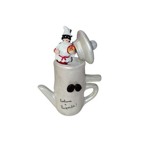 Moka napoletana ceramica - moka, in