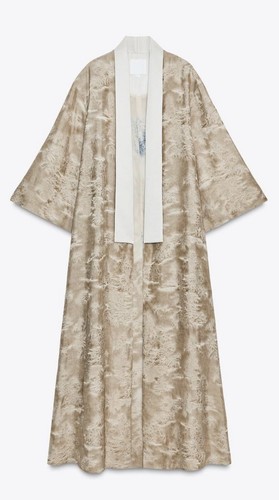 Kimono zara beige stampato - zara,