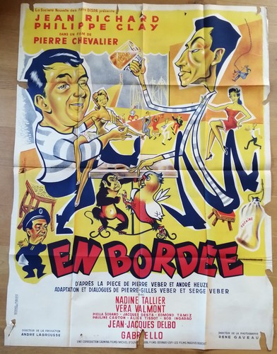 Bordee jean richard affiche - en,