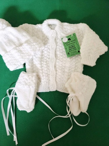 Set cardigan cappello guanti - set, cardigan,