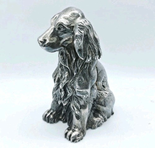 Scultura figura cane - cane, cocker
