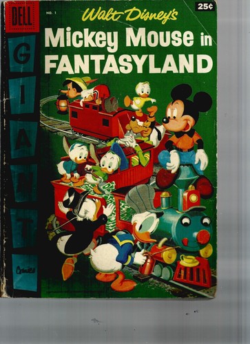 Dell giant disney comic - dell,