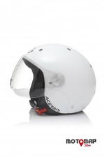 Casco Bambino Acerbis Jet Bamby Bianco Con Visiera e Kit adesivi 0024517.030