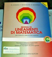 MODULI DI LINEAMENTI DI