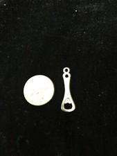 Apribottiglie ciondolo argento