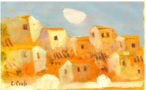 Paesaggio con case - paesaggio,