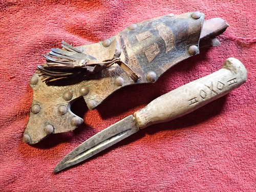 Vecchio coltello vintage - coltello,