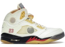 Jordan 5 retro off-white sail