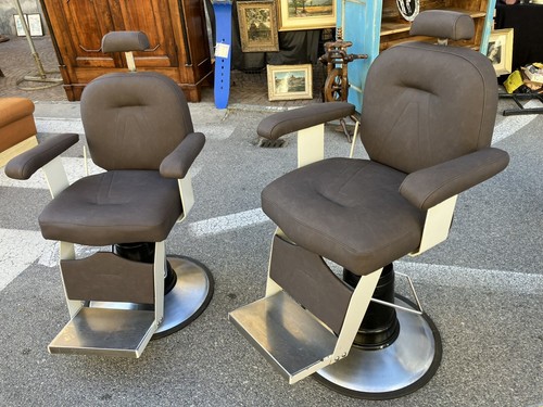 Coppia poltrone barbiere - coppia, di