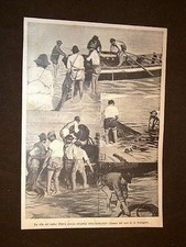 Pesca con la sciabica Mare Adriatico Pescatori