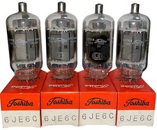 4x 6JE6C tubo Toshiba NOS