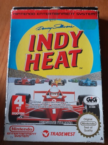 Indy heat nintendo nes - indy,