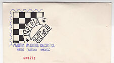 BUSTA IMPERIA 1970 V MOSTRA MARCOFILIA SCACCHISTICA CIRCOLO FILATELICO 4-47