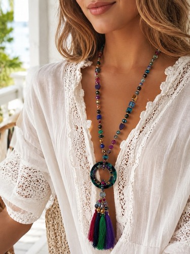 Collana boho donna catenina
