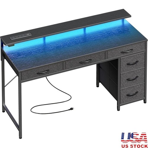 Scrivania gaming con luci led - gaming,