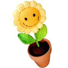  Girasole all'uncinetto