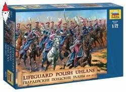 Zvezda polish ulans - 1/72,