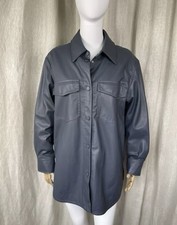 Giacca shacket ecopelle s - giacca,