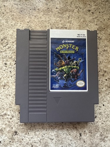 Monster pocket nintendo - in, my