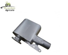 Silenziatore marmitta sottocofano trattore NEW HOLLAND TN/TD ecc. CASE JX ecc.