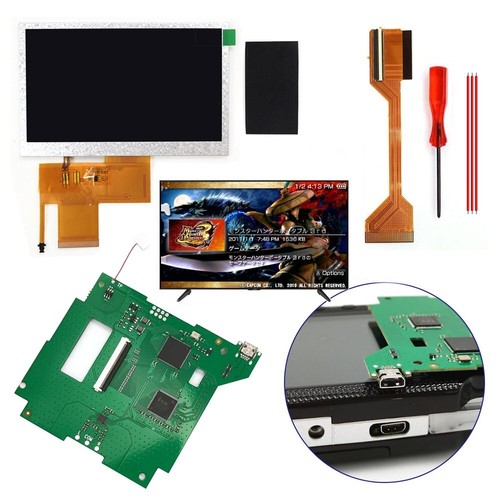 Psp 1000 schermo lcd ips - 1000,
