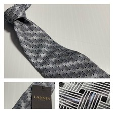 Cravatta Lanvin Sharp grigio