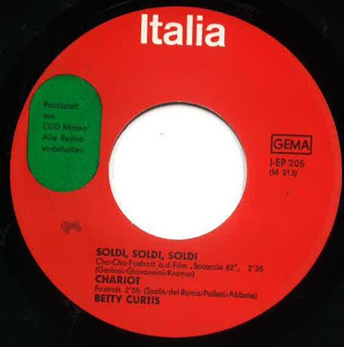 Betty curtis vinyl single - betty,