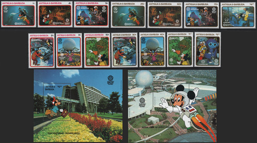 Set foglietti serie epcot - set, +