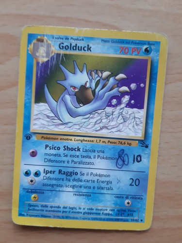 Golduck carta pokémon - 1,